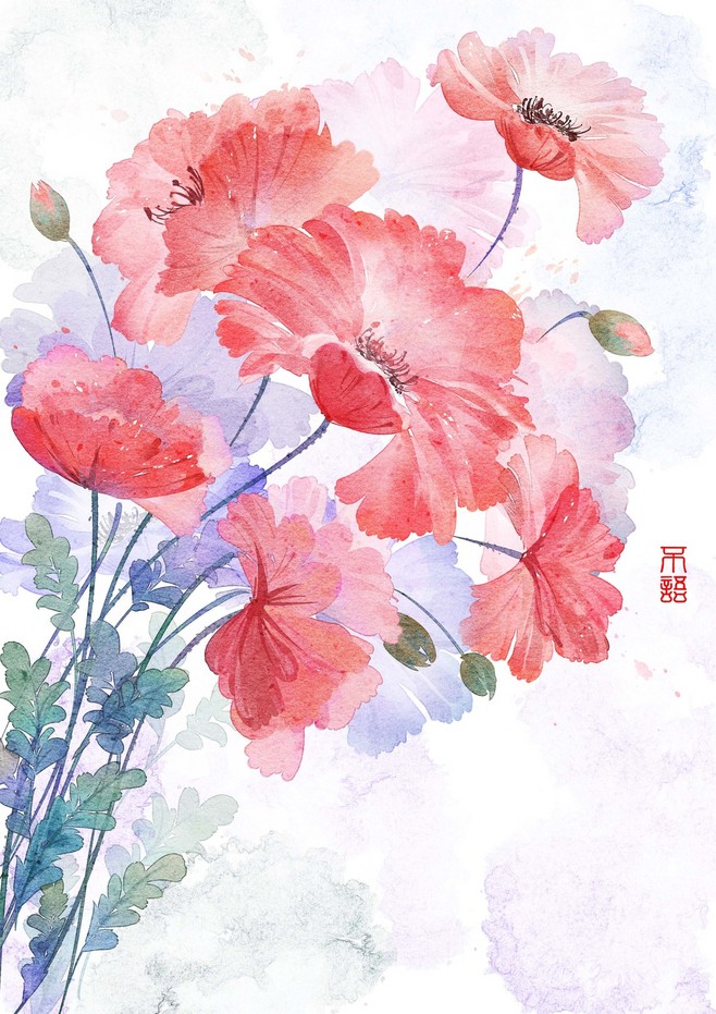 不語長如醉 水墨花卉間的哲學(xué)秘境